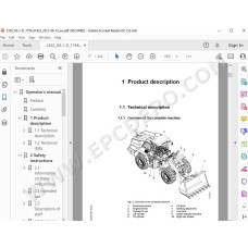 Liebherr Wheel Loader L550 Generation 5 / 6 service & repair manual