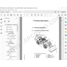 Liebherr Wheel Loader L556 Generation 5 / 6 service & repair manual