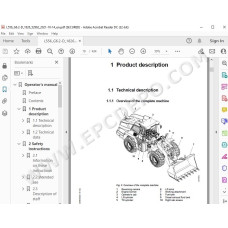 Liebherr Wheel Loader L566 Generation 5 / 6 service & repair manual