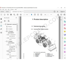 Liebherr Wheel Loader L576 Generation 6 service & repair manual