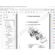 Liebherr Wheel Loader L580 Generation 5 / 6 service & repair manual