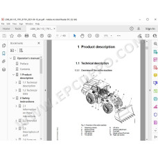 Liebherr Wheel Loader L586 Generation 6 service & repair manual