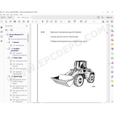 Liebherr Wheel Loader L511 L521 L531 L541 L551 service & repair manual