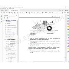 Liebherr Wheel Loader L512 L514 Stereo service & repair manual