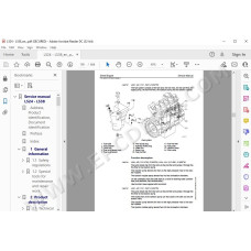 Liebherr Wheel Loader L524 L534 L538 Tier 2 service & repair manual