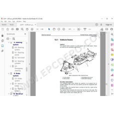 Liebherr Wheel Loader L524 L534 L538 Tier 2 service & repair manual