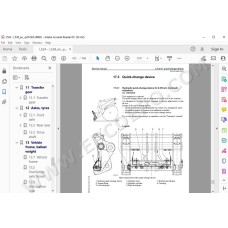 Liebherr Wheel Loader L524 L534 L538 Tier 2 service & repair manual