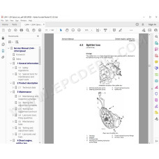 Liebherr Wheel Loader L544 L554 L564 L574 L580 service & repair manual