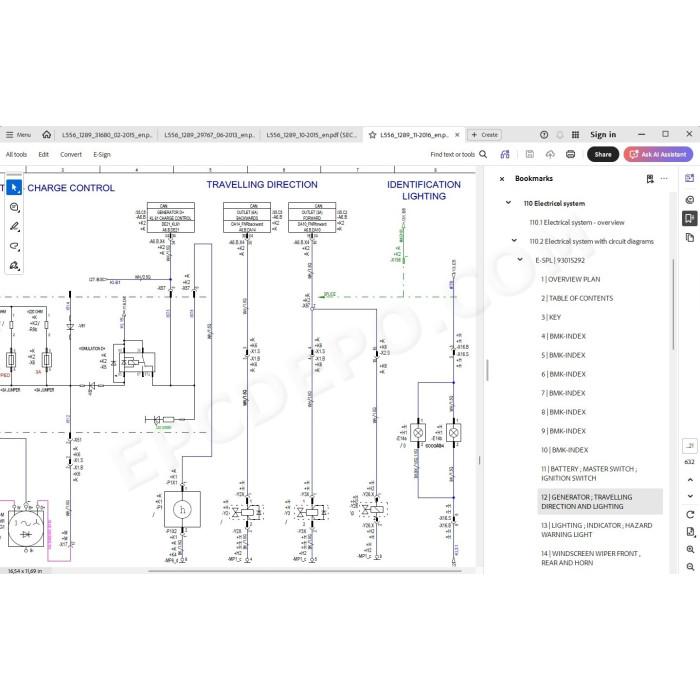 Liebherr Wheel Loader L556 service & repair manual