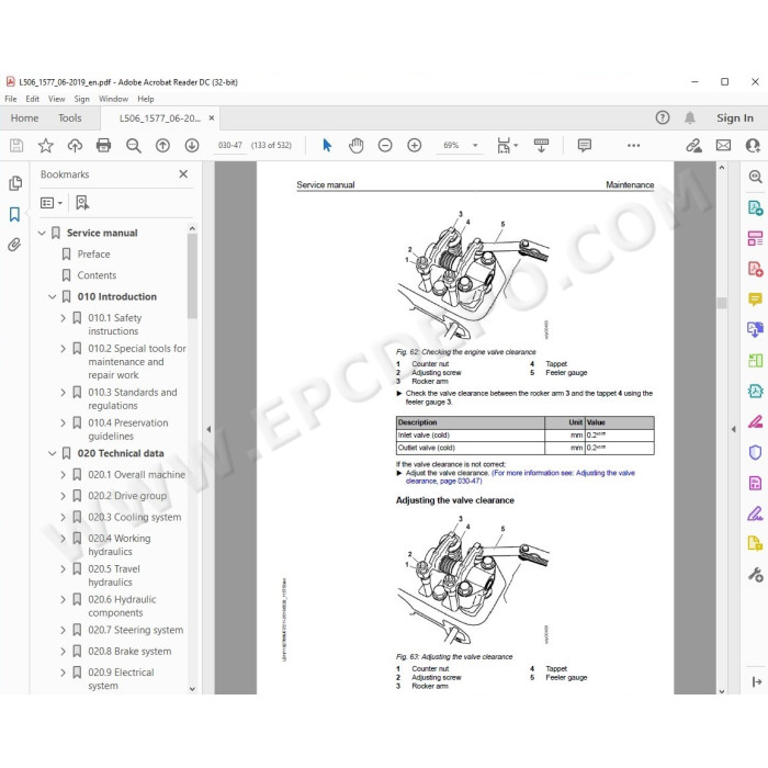 Liebherr Wheel Loader L506 L507 L508 L509 L514 Tier 4 service manual