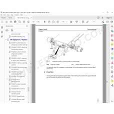Liebherr Wheeled Excavator A910 A912 A913 A914 A916 A918 Compact Generation 6 service manual
