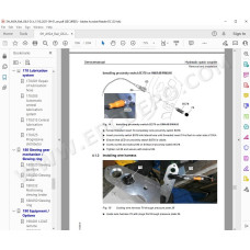 Liebherr Excavator A924 Rail Litronic Generation 6 / Tier 4 service manual