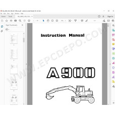 Liebherr Wheeled Excavator A900 A902 A912 A922 A942 Tier 2 service manual