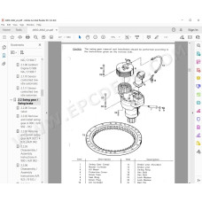 Liebherr Wheeled Excavator A900 A902 A912 A922 A942 Tier 2 service manual
