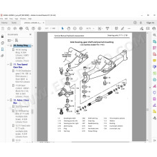 Liebherr Wheeled Excavator A934 A944 A954 B / HD / B-HD Litronic Tier 2 service manual