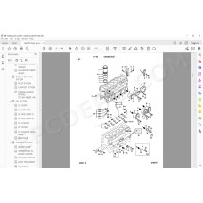 Mitsubishi Engine S6R parts + workshop service manual