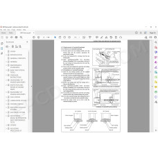 Mitsubishi Engine S6R parts + workshop service manual