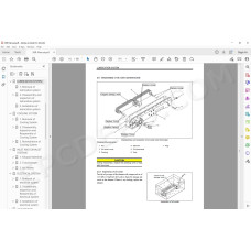 Mitsubishi Engine S6R parts + workshop service manual