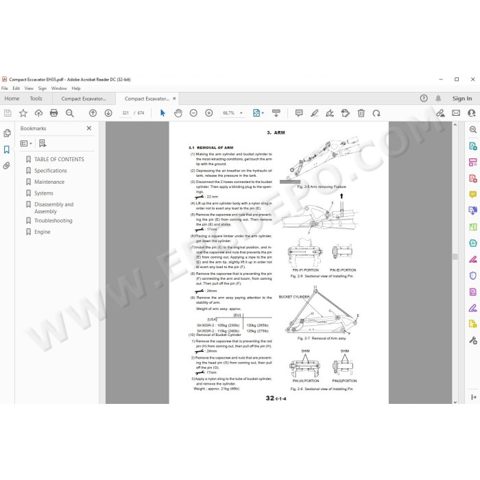 New Holland Compact Excavator EH35 service manual