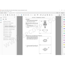 New Holland Compactor CV700 CV900 CV1100 CV1500 CV2000 CV2500 service manual
