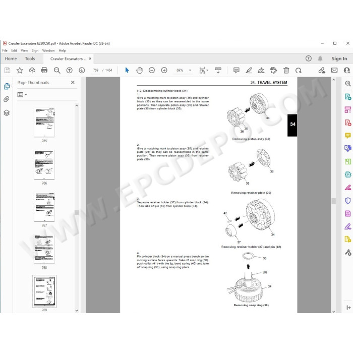 New Holland Excavator E230CSR E230CSRLC service manual