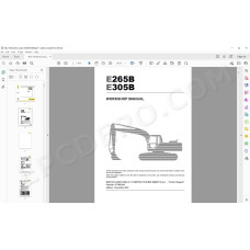 New Holland Excavator E265B E305B service manual