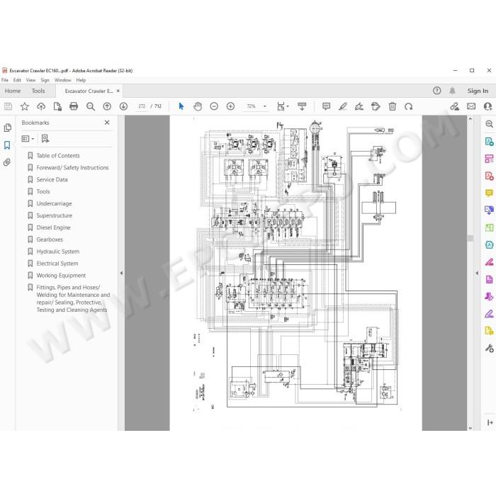 New Holland Excavator EC160 service manual