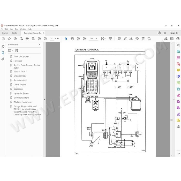 New Holland Excavator EC350 service manual