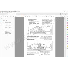 New Holland Excavator EH215 service manual
