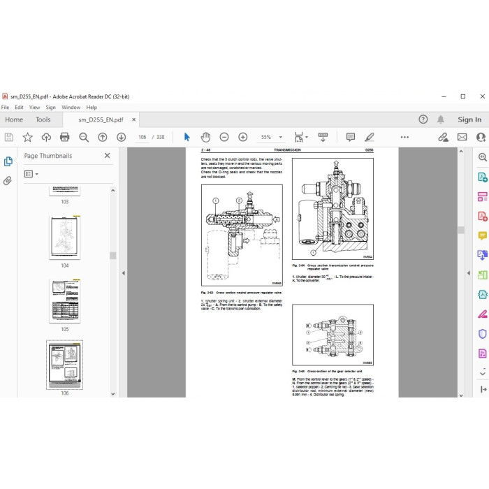 New Holland Crawler Dozer D255 service manual
