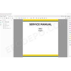 New Holland Engine S3L2 service & repair manual
