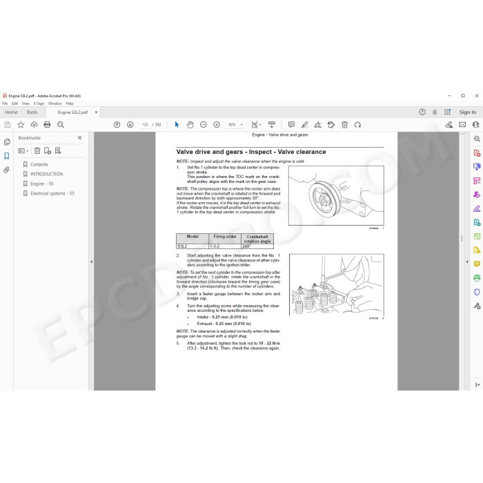 New Holland Engine S3L2 service & repair manual