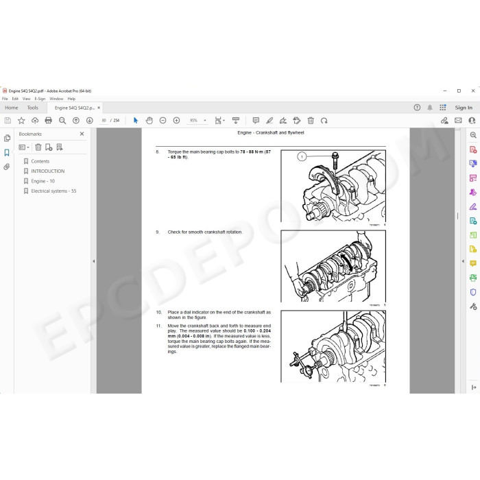 New Holland Engine S4Q S4Q2 service & repair manual