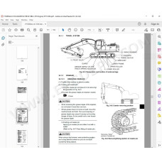 New Holland Excavator E215B E265B E385B service manual