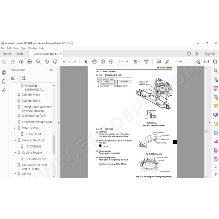 New Holland Excavator E235BSR E235BSRLC E235BSRNLC service manual