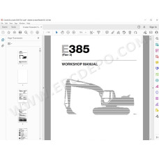 New Holland Excavator E385 Tier 3 service manual