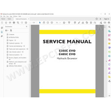 New Holland Excavator E385C E405C Evo Tier 3 service manual