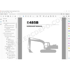 New Holland Excavator E485B service manual