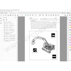Fiat Hitachi Hydraulic Excavator FH120 service manual