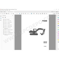 Fiat Hitachi Hydraulic Excavator FH200 service manual