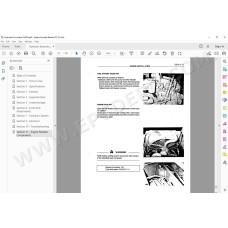 Fiat Hitachi Hydraulic Excavator FH200 service manual