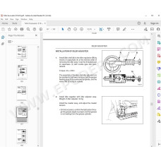 New Holland Mini Excavator E16 E18 service manual