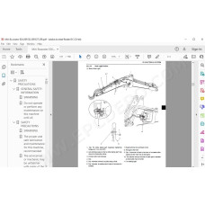 New Holland Mini Excavator E20.2SR E22.2SR E27.2SR service manual