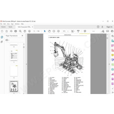 New Holland Mini Excavator E9SR service manual