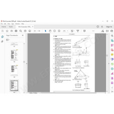 New Holland Mini Excavator E9SR service manual