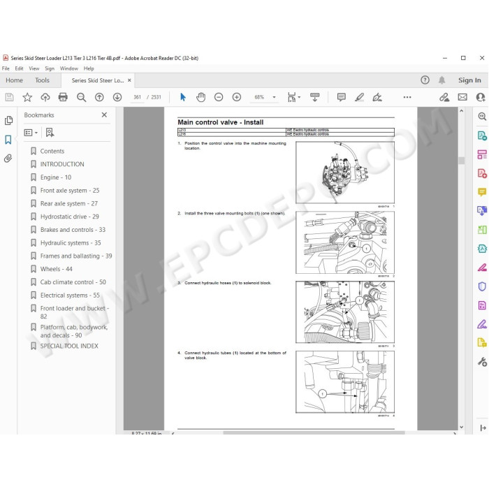 New Holland Skid Steer Loader L213 Tier 3 L216 Tier 4B service manual