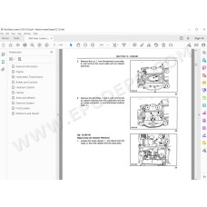 New Holland Skid Steer Loader LS120 LS125 service manual