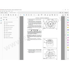 New Holland Skid Steer Loader LS120 LS125 service manual