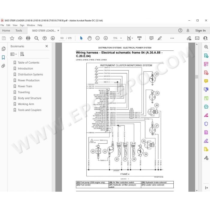 New Holland Skid Steer Loader LS180.B LS185.B LS190.B LT185.B LT190.B service manual