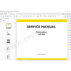 New Holland Telescopic Handler LM1060 service manual